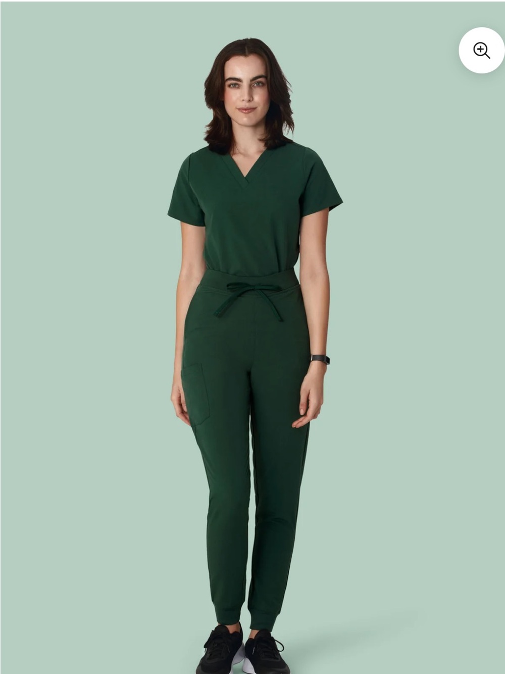 Mandala High Waisted Joggers Hunter Green